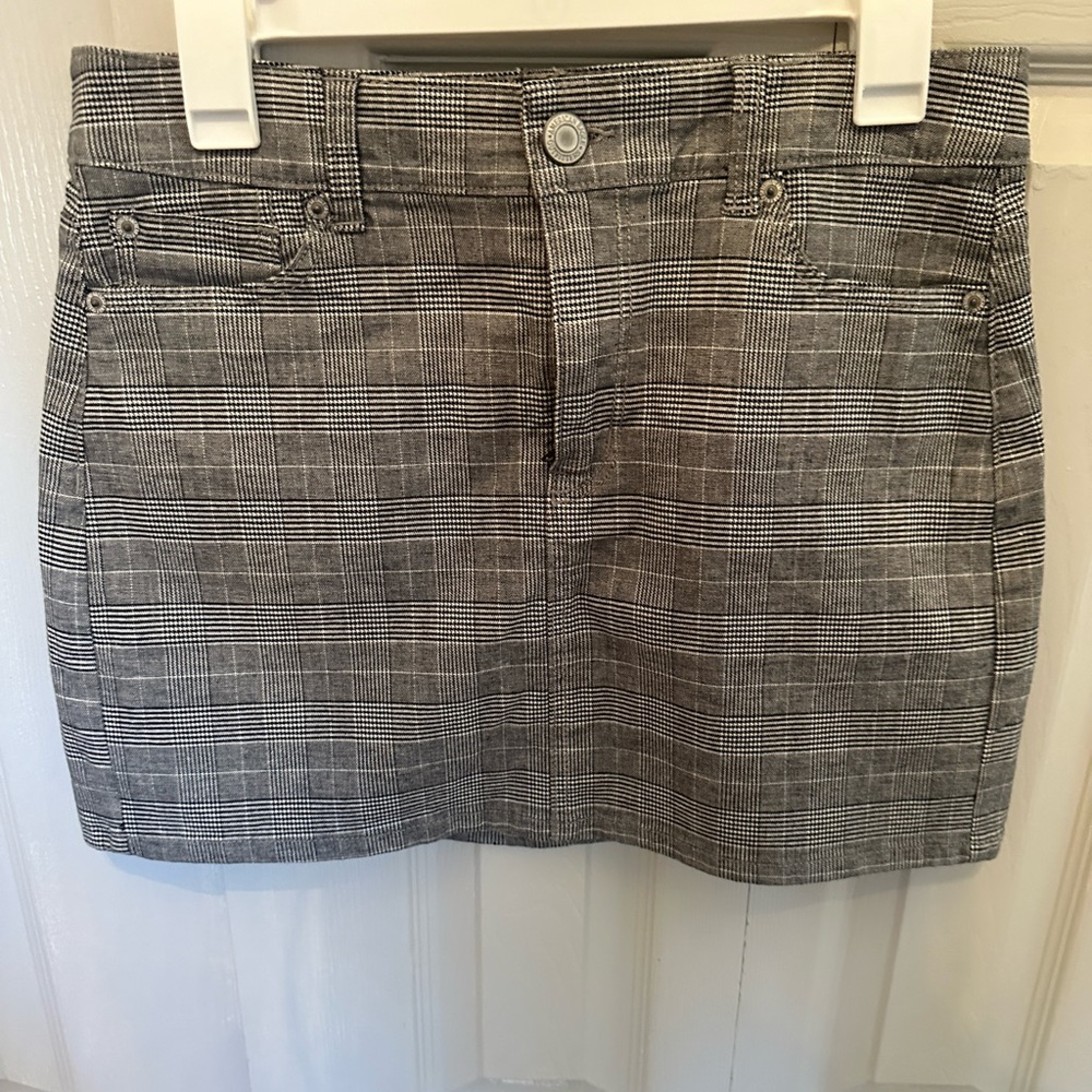Plaid American Eagle Skirt